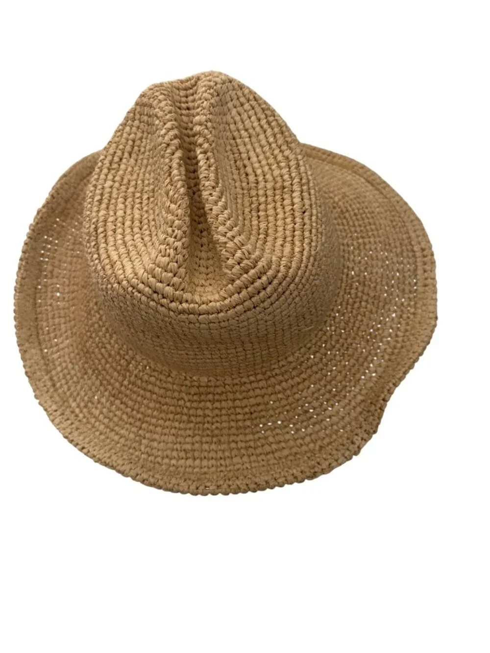 NWT Lack of Color Raffia Cowboy Hat Natural Womens Size 56cm/Medium - Picture 3 of 8